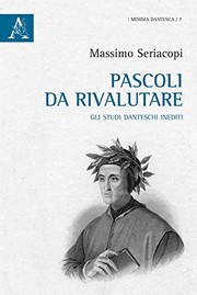 Cover of Pascoli da rivalutare by Massimo Seriacopi