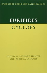 Cover of Euripides by Richard Hunter