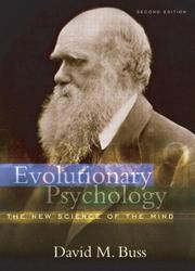 Cover of Evolutionary psychology by David M. Buss