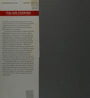 Cover of Italian cooking at home by Gianni Scappin