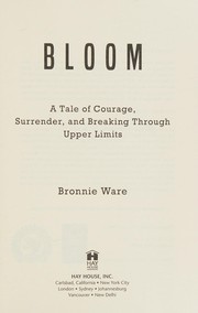 Cover of Bloom by Bronnie Ware