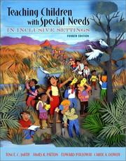 Cover of Teaching students with special needs in inclusive settings by Tom E. C. Smith