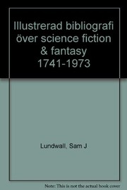 Front cover of Bibliografi över science fiction och fantasy by Sam J. Lundwall