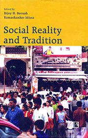 Cover of Social Reality and Tradition, India by Bijoy H. Boruah