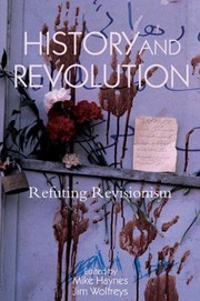 Front cover of History and revolution by Haynes, Michael