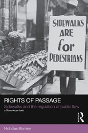 Cover of Rights of Passage by Nicholas Blomley