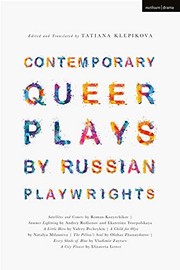 Front cover of Contemporary Queer Plays by Russian Playwrights by Tatiana Klepikova