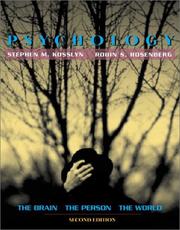 Cover of Psychology : the brain, the person, the world by Stephen M. Kosslyn