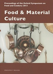 Front cover of Food and Material Culture by Mark McWilliams
