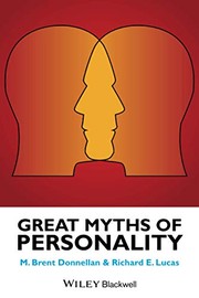 Front cover of Great Myths of Personality by B. Donnellan