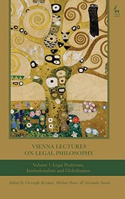 Front cover of Vienna Lectures on Legal Philosophy, Volume 1 by Christoph Bezemek
