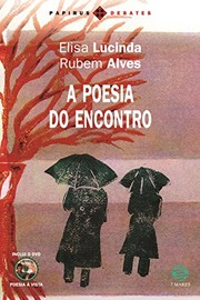 Front cover of A poesia do encontro by Elisa Lucinda