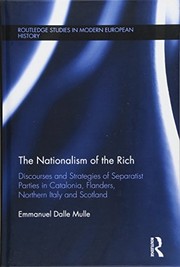 Front cover of Nationalism of the Rich by Emmanuel Dalle Mulle