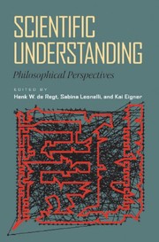 Cover of Scientific understanding by Henk W. de Regt