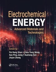 Front cover of Electrochemical Energy by Pei Kang Shen