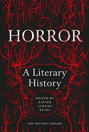 Front cover of Horror a Literary History by X. Reyes