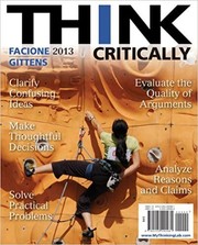 Cover of THINK critically by Peter A. Facione