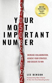 Cover of Your Most Important Number by Lee Benson