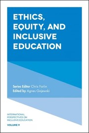 Front cover of Ethics, Equity, and Inclusive Education by Agnes Gajewski