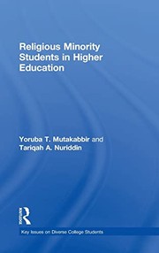 Front cover of Religious Minority Students in Higher Education by Yoruba Taheerah Mutakabbir