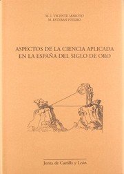 Front cover of Aspectos De La Ciencia Aplicada En La España Del Siglo De Oro by Unknown