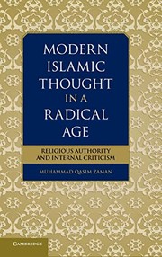 Cover of Modern Islamic thought in a radical age by Muhammad Qasim Zaman