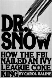 Cover of Dr. Snow by Carol Saline