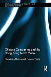 Front cover of Chinese Companies and the Hong Kong Stock Market by Flora Xiao Huang