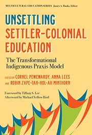 Cover of Unsettling Settler-Colonial Education by Cornel Pewewardy