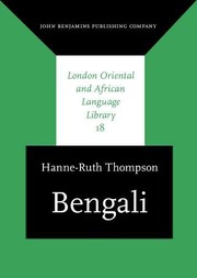 Cover of Bengali by Hanne-Ruth Thompson