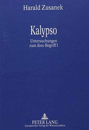 Cover of Kalypso by Harald Zusanek