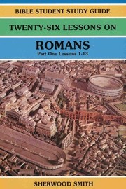 Front cover of Thirteen lessons on Romans by F. Sherwood Smith