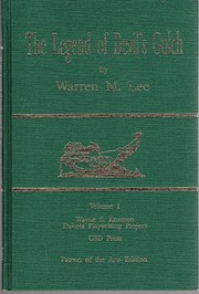 Front cover of The legend of Devil's Gulch by Warren M. Lee