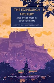 Front cover of The Edinburgh Mystery by Martin Edwards