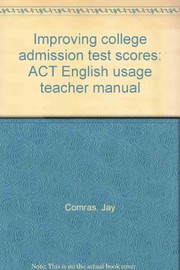 Cover of Improving College Admission Test Scores by Jay Comras
