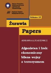 Front cover of Afganistan i Irak by Adrianna Łukaszewicz