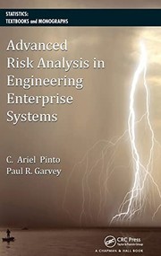 Cover of Advanced risk analysis in engineering enterprise systems by Cesar Ariel Pinto