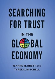 Front cover of Searching for Trust in the Global Economy by Jeanne M. Brett