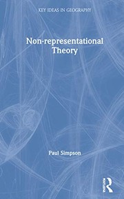 Cover of Non-Representational Theory by Paul Simpson