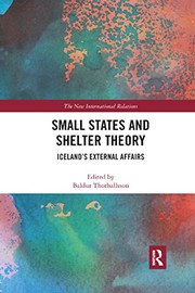 Front cover of Small States and Shelter Theory by Baldur Thorhallsson