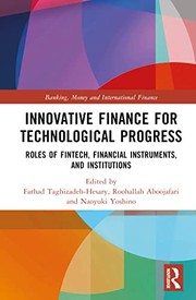 Front cover of Innovative Finance for Technological Progress by Farhad Taghizadeh-Hesary