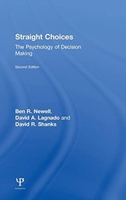 Front cover of Straight Choices by Ben R. Newell