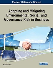 Cover of Adapting and Mitigating Environmental, Social, and Governance Risk in Business by Magdalena Ziolo
