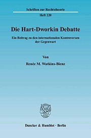 Front cover of Die Hart-Dworkin-Debatte by Renée M. Watkins-Bienz