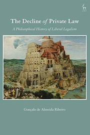 Cover of Decline of Private Law by Gonçalo de Almeida Ribeiro