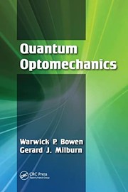 Cover of Quantum Optomechanics by Warwick P. Bowen