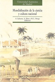 Front cover of Mundialización de la ciencia y cultura nacional by Congreso Internacional "Ciencia, Descubrimiento y Mundo Colonial (1991)