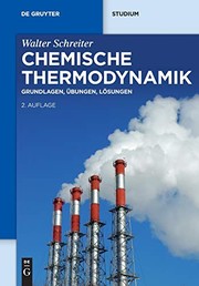 Front cover of Chemische Thermodynamik by Walter Schreiter
