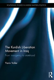 Front cover of Kurdish Liberation Movement in Iraq by Yaniv Voller