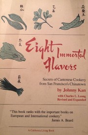 Cover of Eight immortal flavors by Johnny Kan